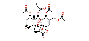 16-Acetoxystecholide B acetate